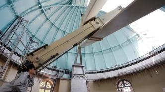 上海天文博物馆焕新开馆，“镇馆之宝”百岁望远镜恢复工作