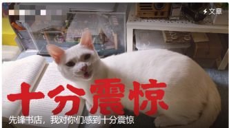 南京先鋒書店前員工稱十年前被性騷擾，書店方：正了解，若屬實會嚴處