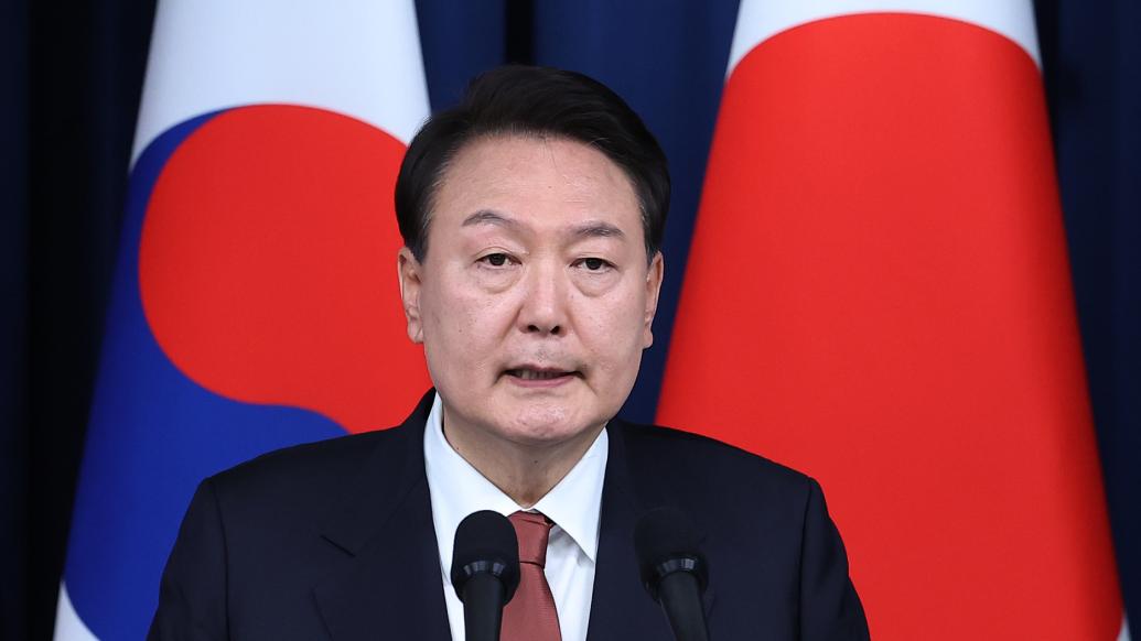 尹锡悦鼓吹韩日合作，韩国在野党嘲讽：将屈辱外交进行到底