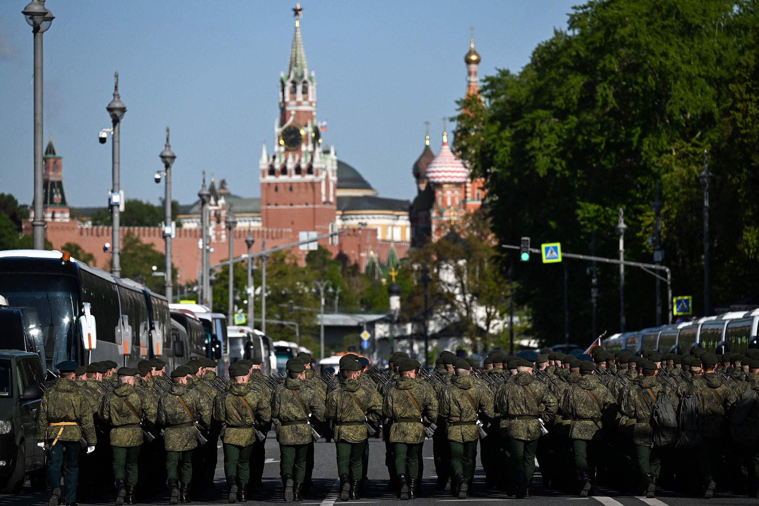 莫斯科举行纪念卫国战争胜利78周年阅兵活动|莫斯科|红场阅兵|俄罗斯_新浪新闻