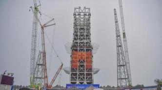 海南商业航天发射场1号工位主体结构封顶，预计今年年底建成