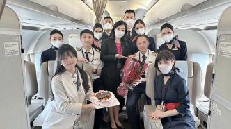 时隔3年多，上海浦东往返日本名古屋航线复航