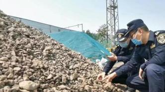 天津新港海关查获天津口岸今年最大数量“洋垃圾”，总重超533吨