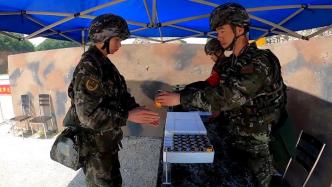 武警贵州总队六盘水支队组织开展手榴弹实弹投掷训练