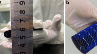 上海科学家团队开发的柔性单晶硅太阳电池技术，登上Nature封面