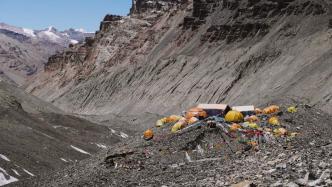 逐冰而上｜珠峰科考⑮：漫漫爬山路，抵达海拔5800米营地