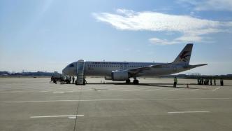 东航C919商业航班首航即将起飞，载客130余名