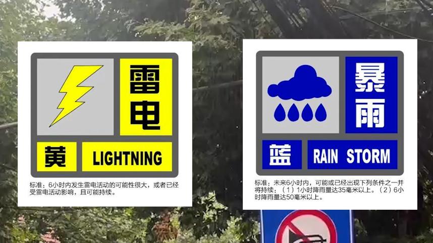 “雷电黄色+暴雨蓝色”双预警，上海启动防汛防台Ⅳ级响应