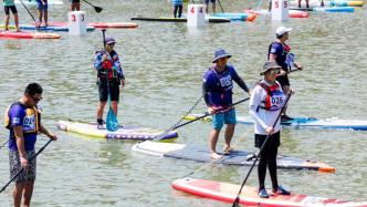 2023“苏河湾”上海桨板公开赛在苏州河静安段举行，设这些项目
