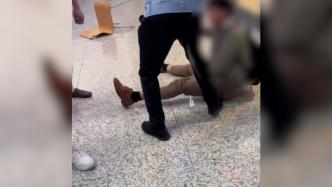 重慶西站一男子疑因誤車毆打檢票員，警方介入