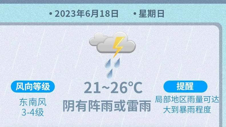 上海启动暴雨Ⅳ级应急响应，入梅首日即迎大到暴雨
