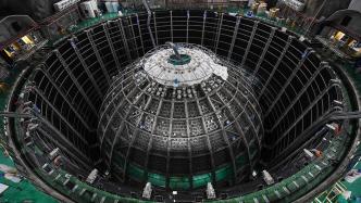 直击｜江门中微子实验探测器建设完成过半，预计明年建成运行