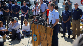 美国海岸警卫队确认发现失联潜水器外部结构残骸，搜索将继续进行