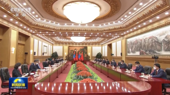 习近平会见蒙古国总理奥云额尔登