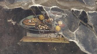 庞贝古城遗址发现疑似披萨壁画，引发披萨起源与口味之争