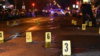 费城枪击事件致5人死亡，袭击者在街道上用突击步枪随意开火