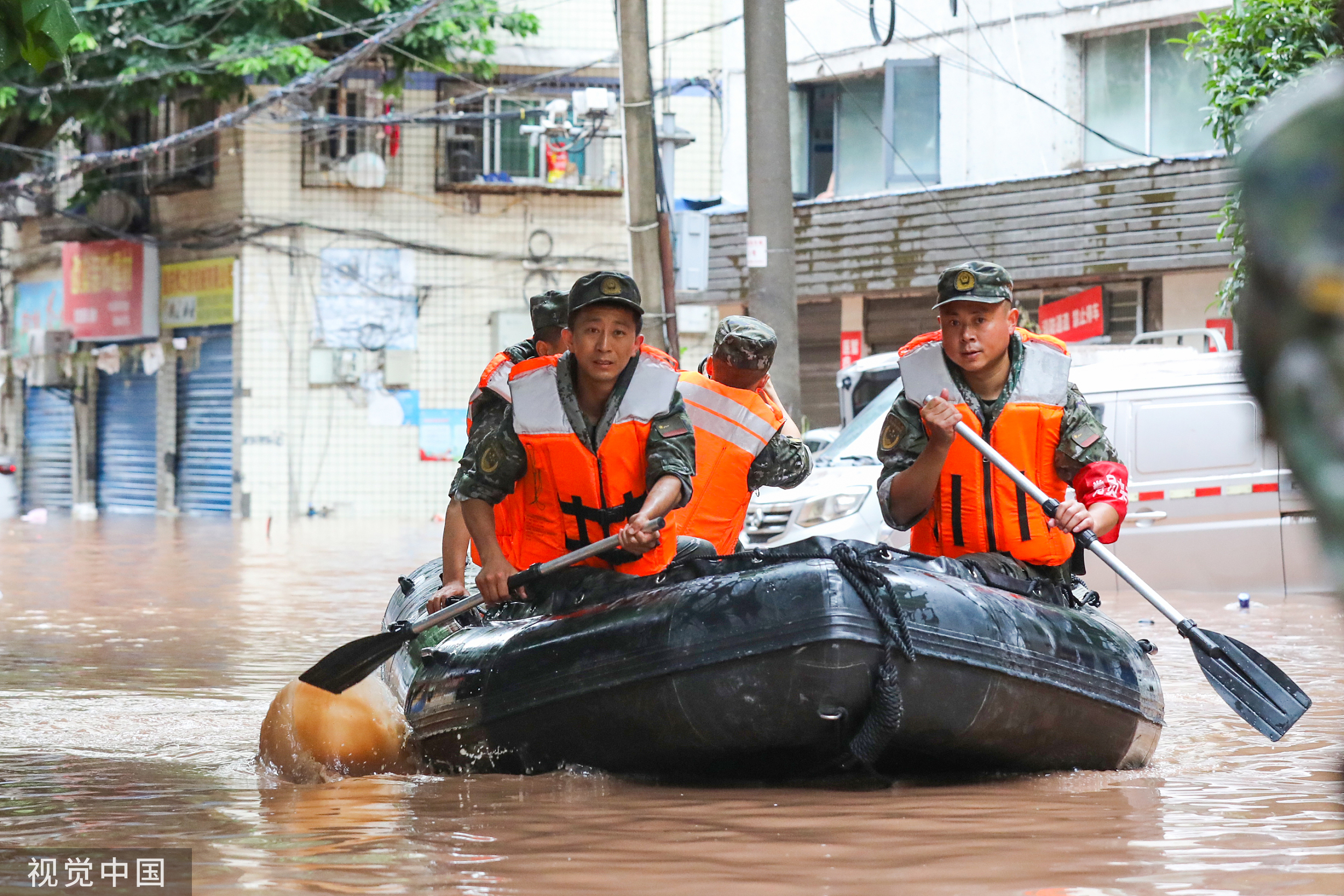 重庆暴雨造成35人死亡图片