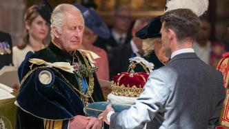 现场视频丨英国国王查尔斯三世在苏格兰举行加冕礼