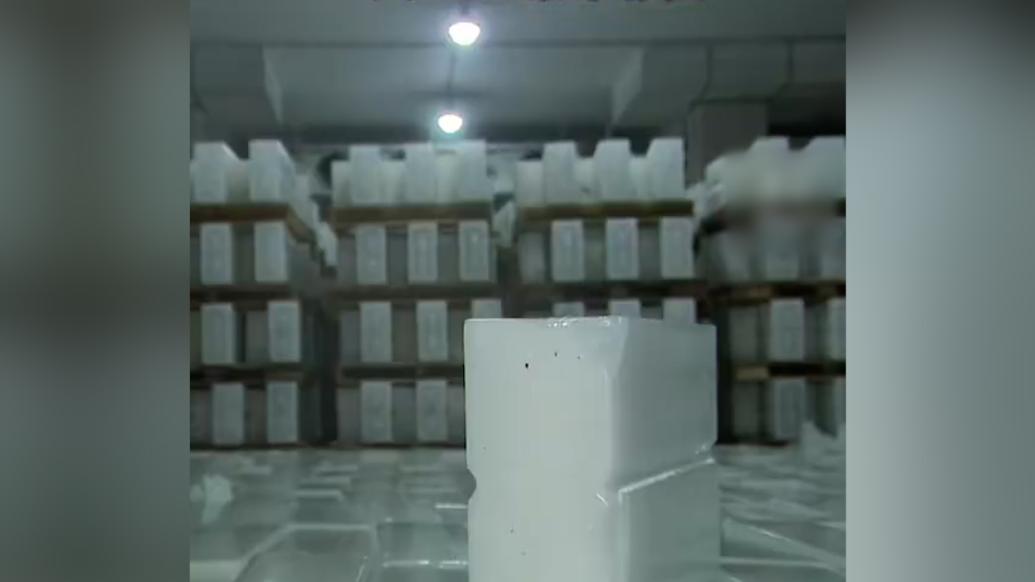 浙江一公司冰块热销每天1500条都卖空