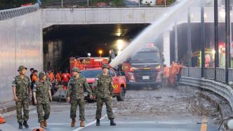 早安·世界｜韩国地下车道被淹事故死亡人数升至10人