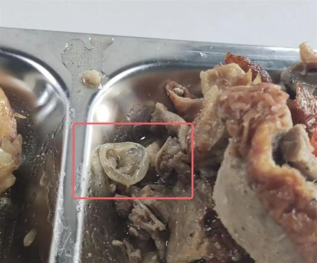 广州通报华世科教食堂饭菜异物检测情况：高度可能为鸭眼球巩膜