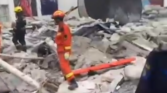 齐齐哈尔市三十四中体育馆坍塌事故第11人被救出