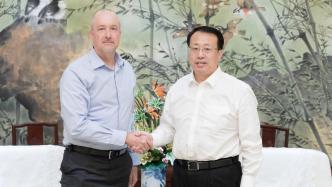 上海市长会见英威达公司总裁，期待推进更多更好先进制造项目布局