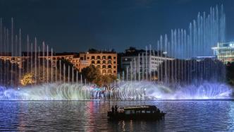 杭州西湖音乐喷泉暂停三年后回归，曲目添加亚运歌曲