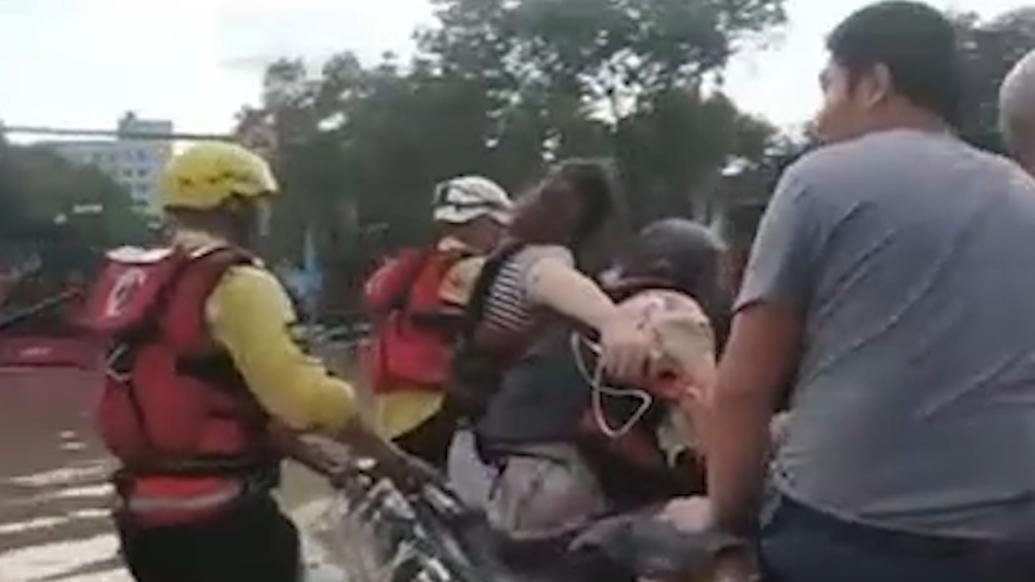 馳援北京，中國公羊救援隊一梯隊已完成130人緊急轉(zhuǎn)移