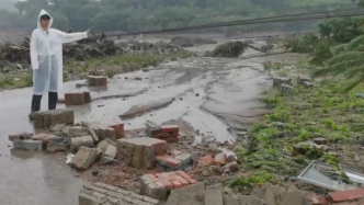 视频丨直击北京房山河北镇：沿途建筑、路桥等损毁严重