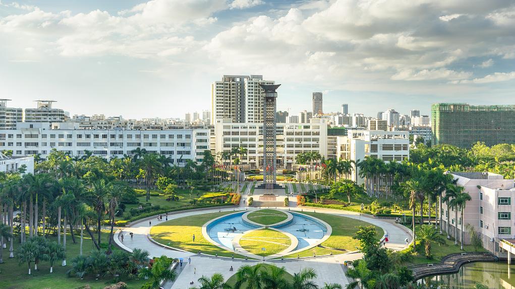 海南医学院全景图图片