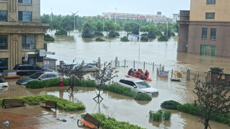 连线｜黑龙江尚志居民：小区一楼住户被淹，住户正被组织撤离