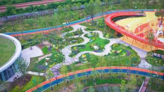 上海普陀首个近零碳公园，预计今年第四季度正式开放