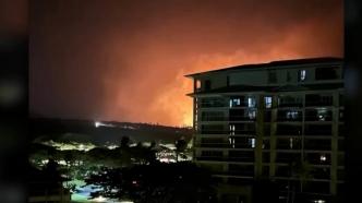美国游客回顾夏威夷毛伊岛大火逃生经历：像是路过核爆原点