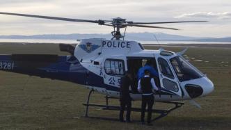 7名游客被困海拔4300米沼泽地，青海警方出动直升机施救