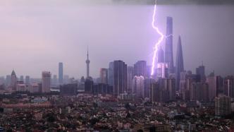 上海发布雷电黄色预警：预计今天半夜以前将发生雷电活动