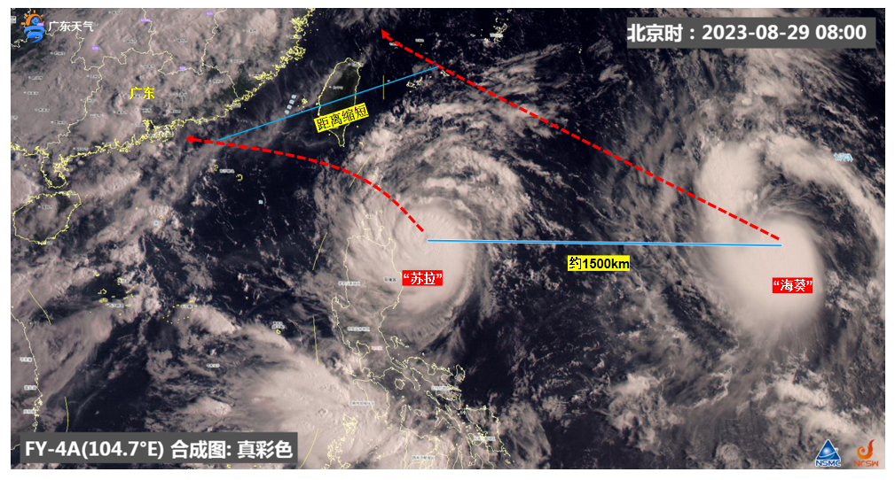 台风“苏拉”方向盘往西打，广东沿海要注意了！ 绿政公署 澎湃新闻 The Paper