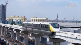 中泰合作建设单轨列车，助力打造曼谷城市风景线