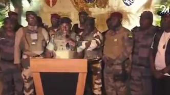 加蓬夺取政权的军人任命该国共和国卫队指挥官为过渡政府领导人
