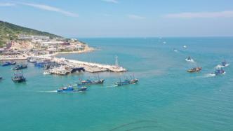 黄渤海海域休渔期结束，400多艘海洋渔船拔锚起航