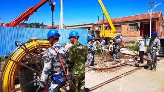 河北廊坊：受灾地区基础设施恢复重建有序进行