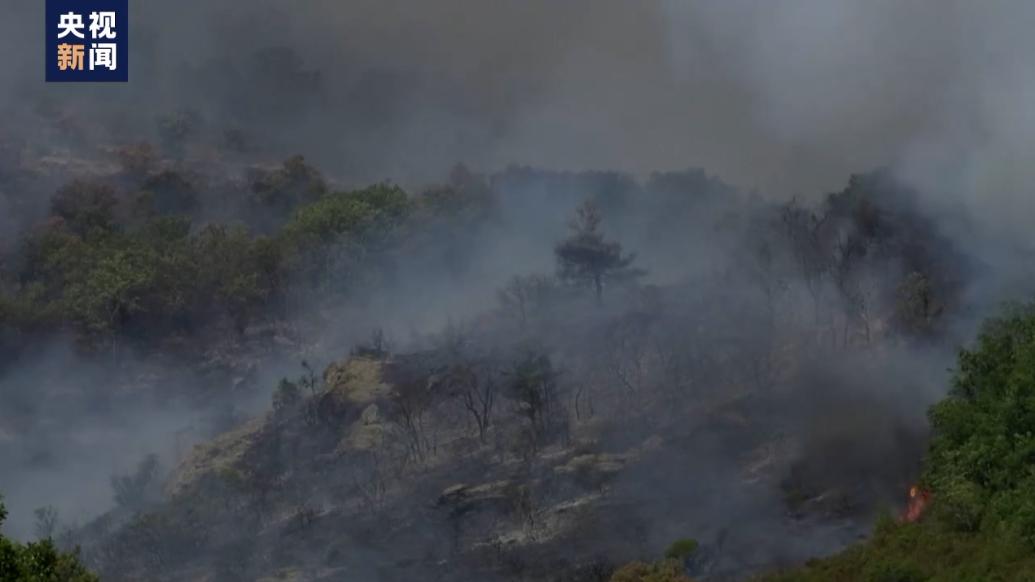 希腊东北部林火持续蔓延，当地民众损失惨重