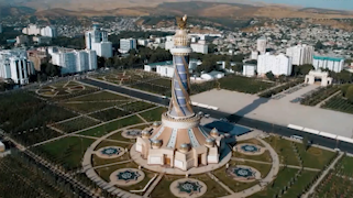 中塔友谊的见证——塔吉克斯坦独立与自由塔