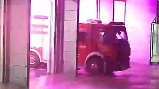 视频丨福州2名牺牲消防员最后一次出警画面