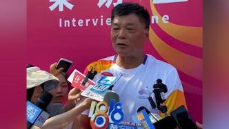 曾经女排主教练担绍兴首棒火炬手：相信中国女排能在亚运夺冠