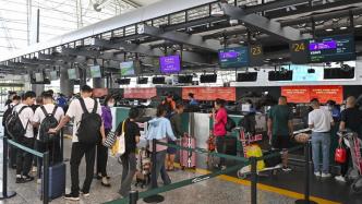 民航局：预计中秋国庆假期日均国内客运航班较2019年增18%