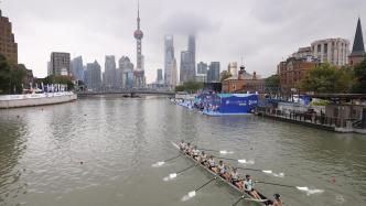 直播录像丨“牛剑对抗赛”划到苏州河！2023上海赛艇公开赛启动
