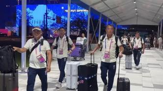 中国香港运动员来到亚运村表示有回家的感觉