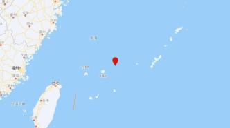 东海海域发生6.4级地震，震源深度170千米
