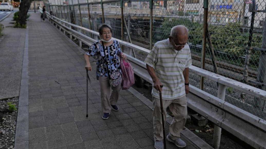 日本老年人在总人口中所占比例达到29.1%，占比世界最高